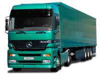 Грузоперевозки на Mercedes 20 тонн фургон длинномер фото