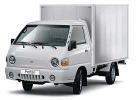 Грузоперевозки на Hyundai Porter 1 тонна фургон фото